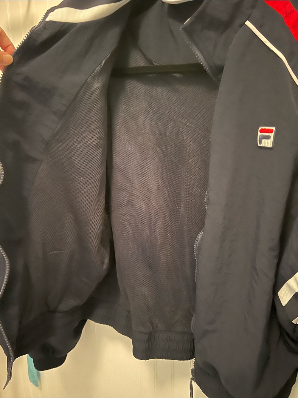 Fila Retro Windbreaker Jacket Size L - Picture 7 of 12